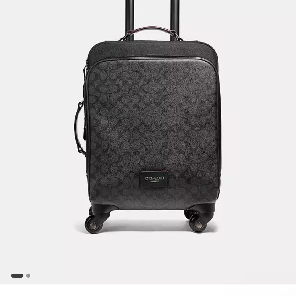 Coach Wheeled Carry On Signature Canvas